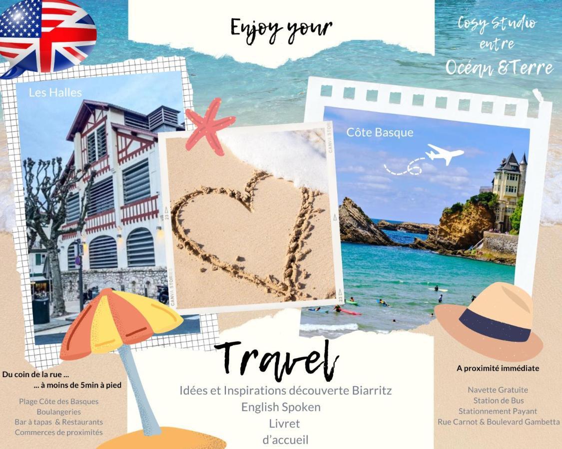 Le Littoral Yourhosthelper Lejlighed Biarritz Eksteriør billede